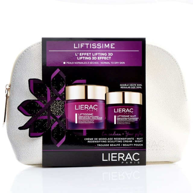 Lierac Promo Liftissime Creme Soyeuse 50ml Κρέμα Προσώπου για Κανονικές/Ξηρές επιδερμίδες & ΔΩΡΟ Liftissime Nuit Κρεμα Νύχτας 30ml