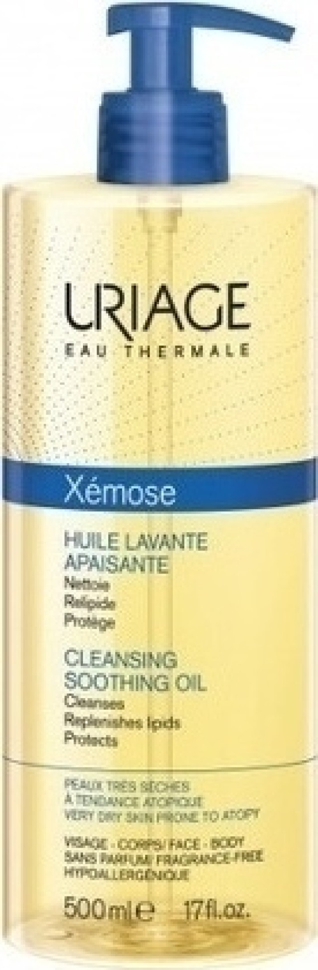 Uriage Xemose Ηuile Lavante Apaisante Cleansing Soothing Oil 500ml