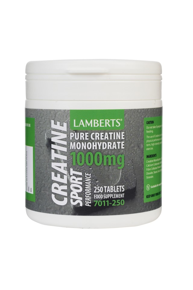 LAMBERTS CREATINE 1000MG 250TAB