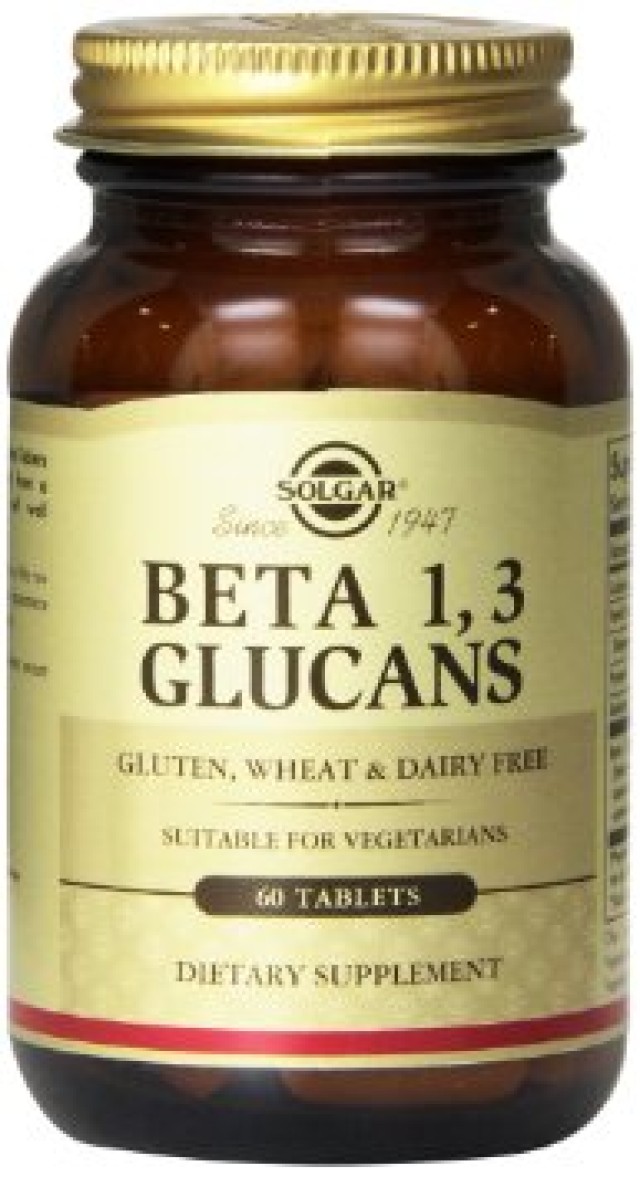 SOLGAR BETA 1,3 GLUCANS 60TAB