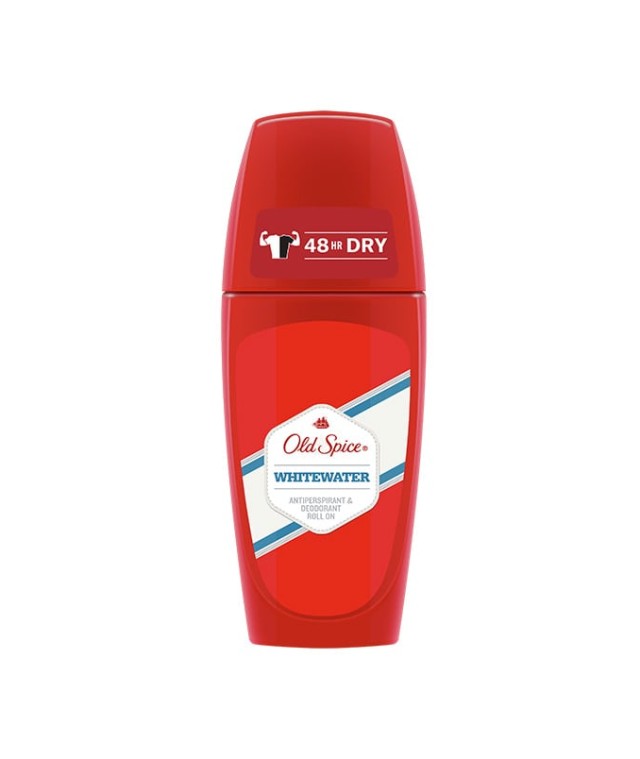 Old Spice Whitewater 48h Dry Deodorant Roll-On 50ml