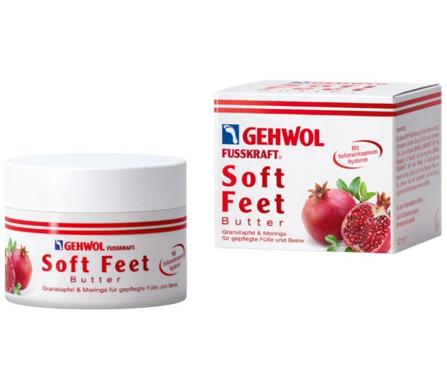 Gehwol Fusskraft Soft Feet Butter Pomegranate & Moringa 100ml