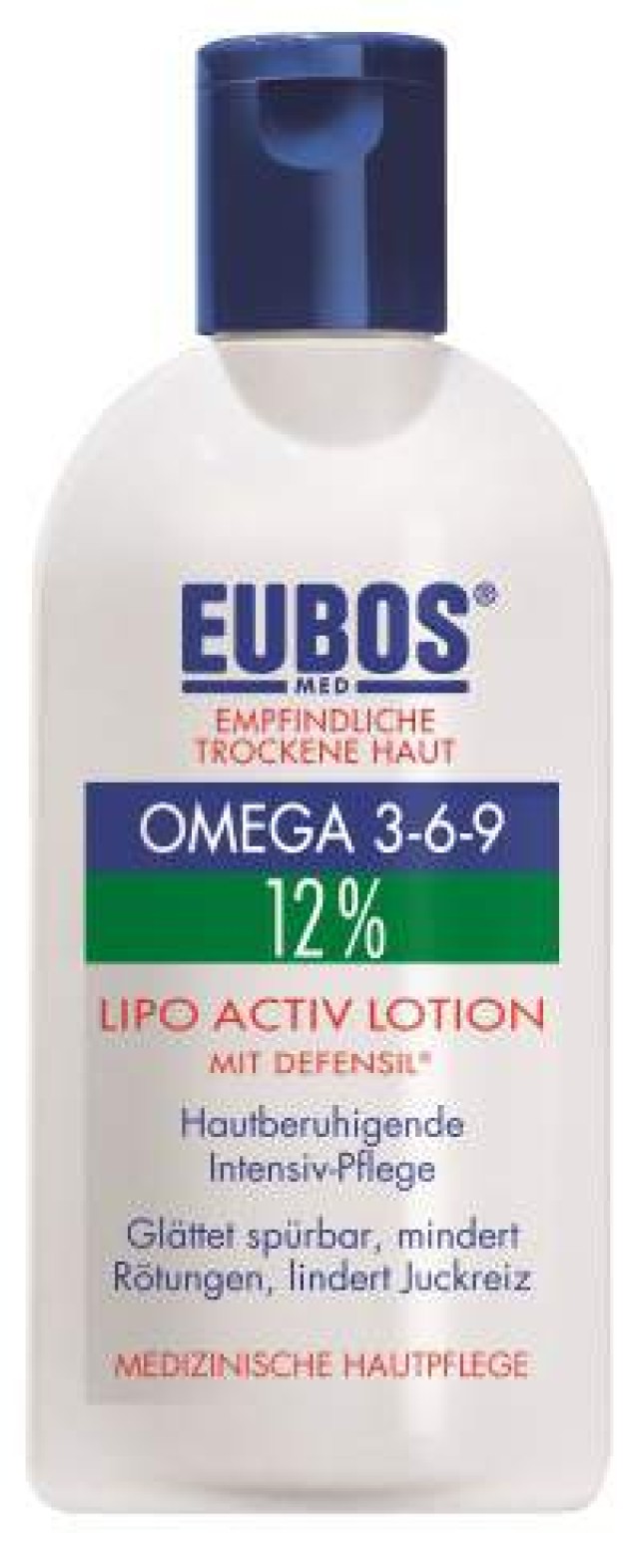 EUBOS OMEGA 3-6-9 LIPO ACTIV LOTION ΜE DEFENSIL® 12% 200ml