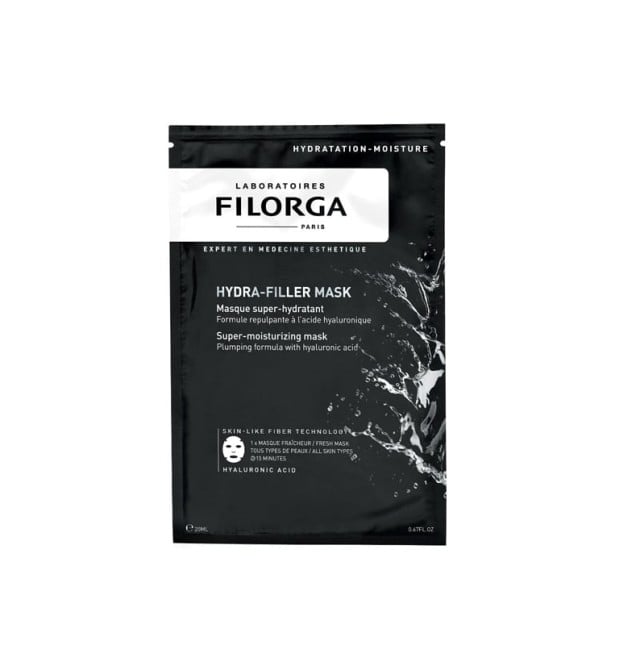 Filorga HYDRA FILLER SHEET MASK: Μάσκα  προσώπου ενυδάτωσης για αφυδατωμένο δέρμα. 14mlml