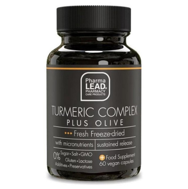 Pharmalead Black Range Turmeric Complex Plus Olive 60caps
