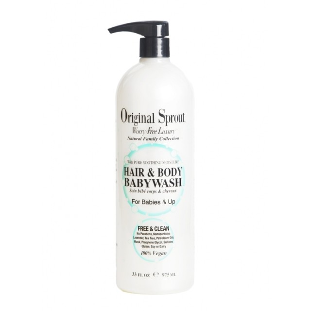 Original Sprout Hair and Body Baby Wash 33 fl oz. 975ml