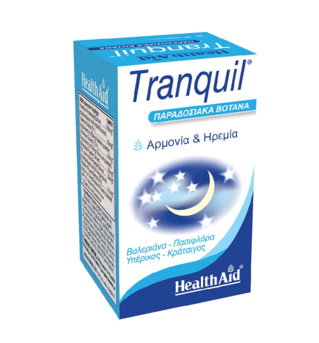 HEALTH AID TRANQUIL - ΦΥΤΙΚΟ ΗΡΕΜΙΣΤΙΚΟ 30caps