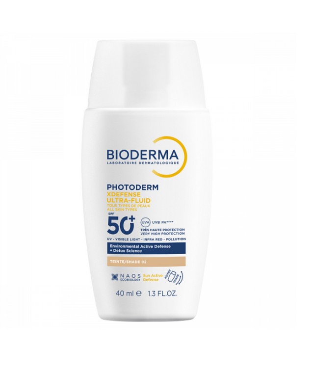 Bioderma Photoderm XDefense Ultra-Fluid SPF50+ Shade 02 40ml