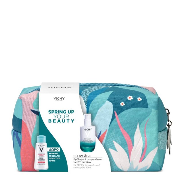 Vichy Set Spring Up Your Beauty Slow Age Fluid Spf25 για Κανονική-Μικτή Επιδερμίδα 50ml & ΔΩΡΟ Mineral Micellar Sensitive 100ml & Νεσεσέρ