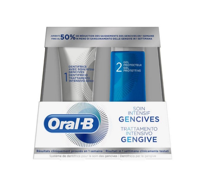 Oral-B Set Gum Intensive Care Toothpaste 85ml + Protection Gel 63ml