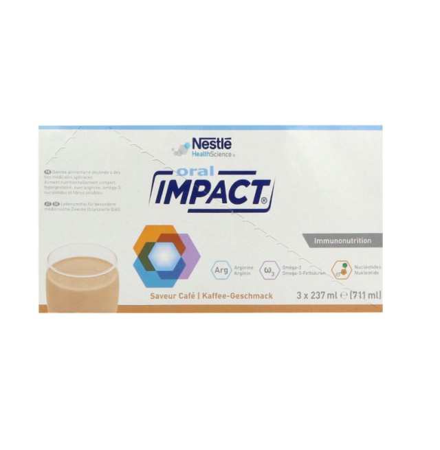 Nestle IMPACT ORAL Coffee 3x237ml