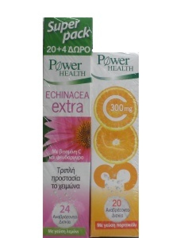 Power Health Echinacea Extra 20+4s + Δώρο Vit. C