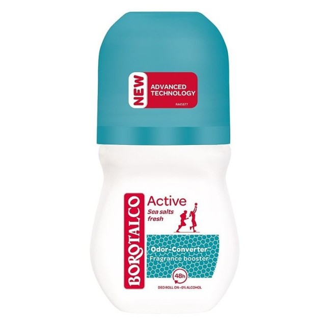 Borotalco Active Roll On Sea Salts Fresh 50ml