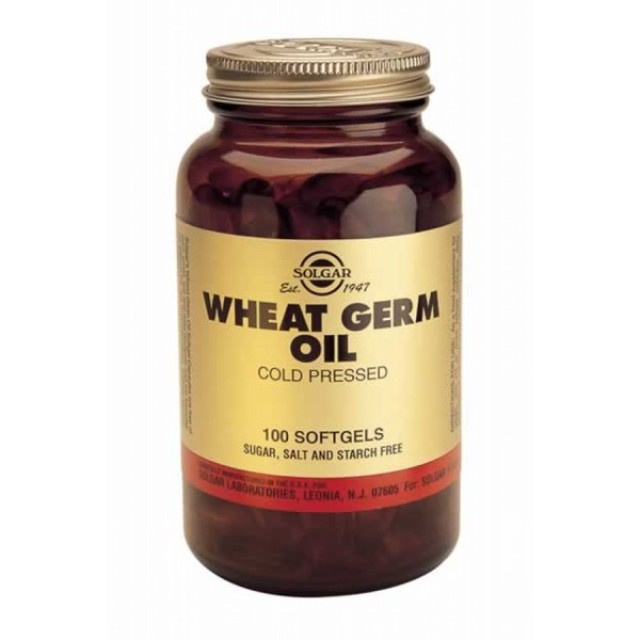 SOLGAR WHEAT GERM OIL 1140MG 100CAP