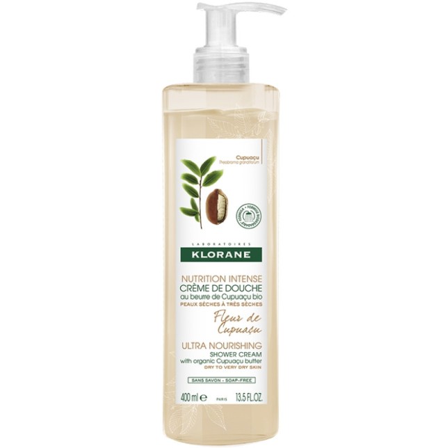 Klorane Nutrition Intense Creme De Douche Cupuacu Fleur De Cupuacu 400ml