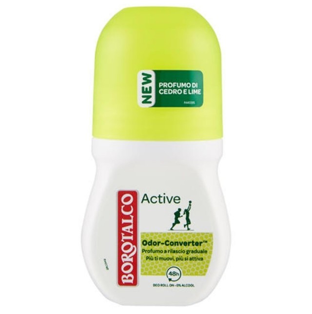 Borotalco Active Roll On Citrus & Lime 50ml