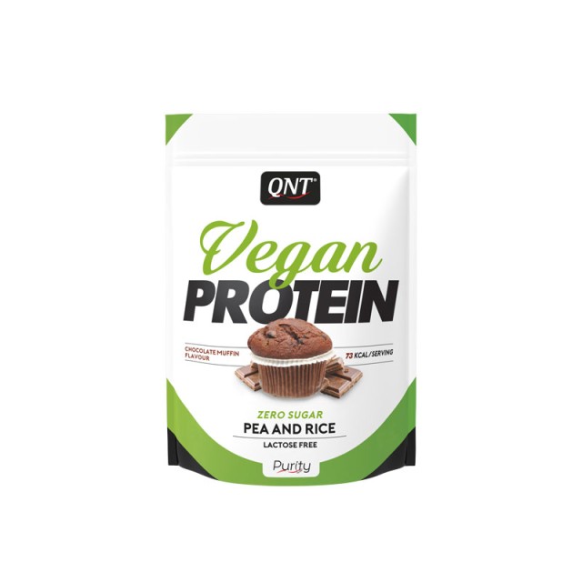QNT Vegan Protein Single Dose Chocolade Muffin 20gr