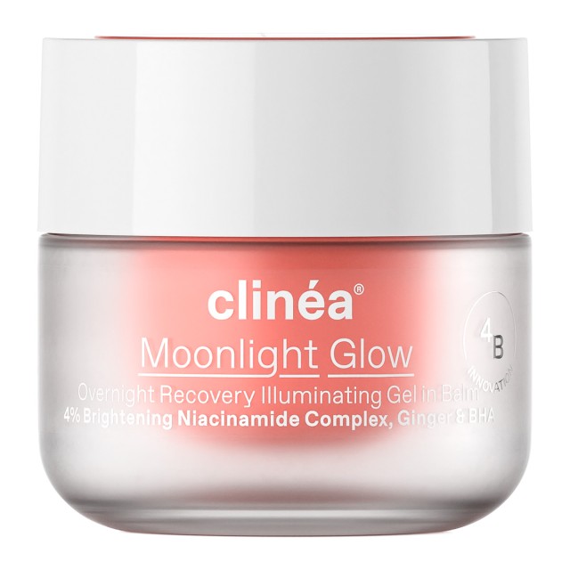 Clinéa Moonlight Glow Gel Κρέμα Νύχτας Λάμψης και Αναζωογόνησης 50ML