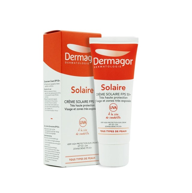 Inpa Dermagor Solaire Creme Invisible SPF50+ Aντηλιακή Κρέμα Προσώπου 40ml