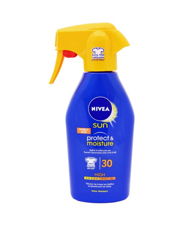 NIVEA SUN Protect & Moisture Trigger Spray SPF 30, 300ml