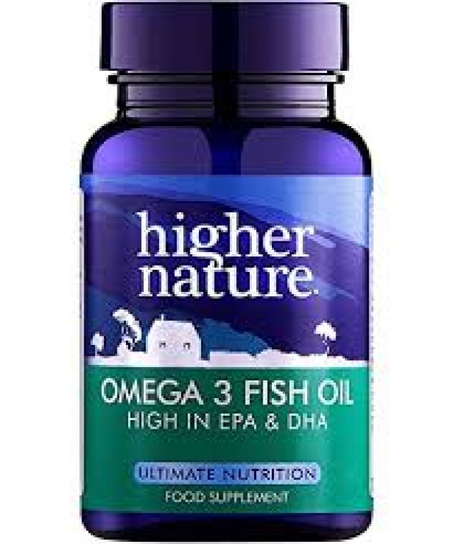 Higher Nature Omega 3 Fish Oil 180