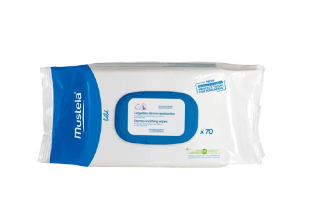 MUSTELA LINGETTES NETTOYANTES ET APAISANTES 70ΤΜΧ