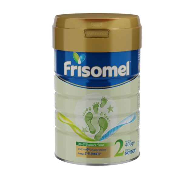 ΝΟΥΝΟΥ Frisomel 2-FL (HMO) Γάλα 2ης Βρεφικής Ηλικίας σε Σκόνη για Βρέφη από 6 μηνών 400g