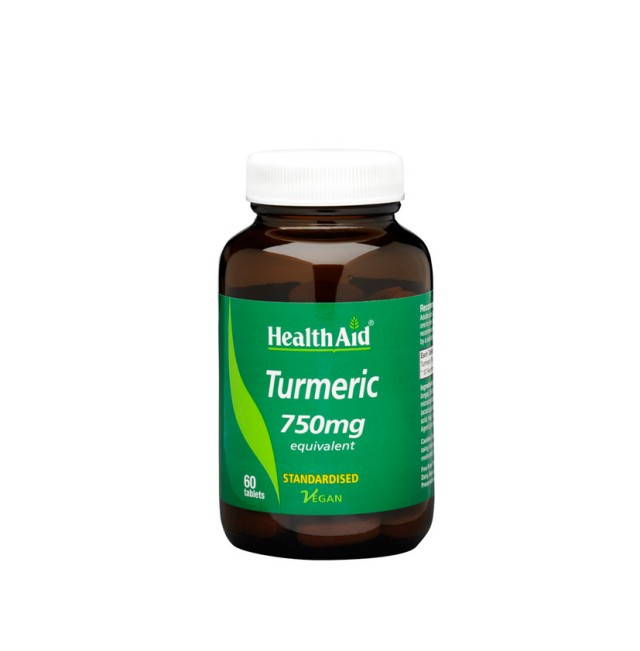 HEALTH AID TURMERIC 750mg 60tabs