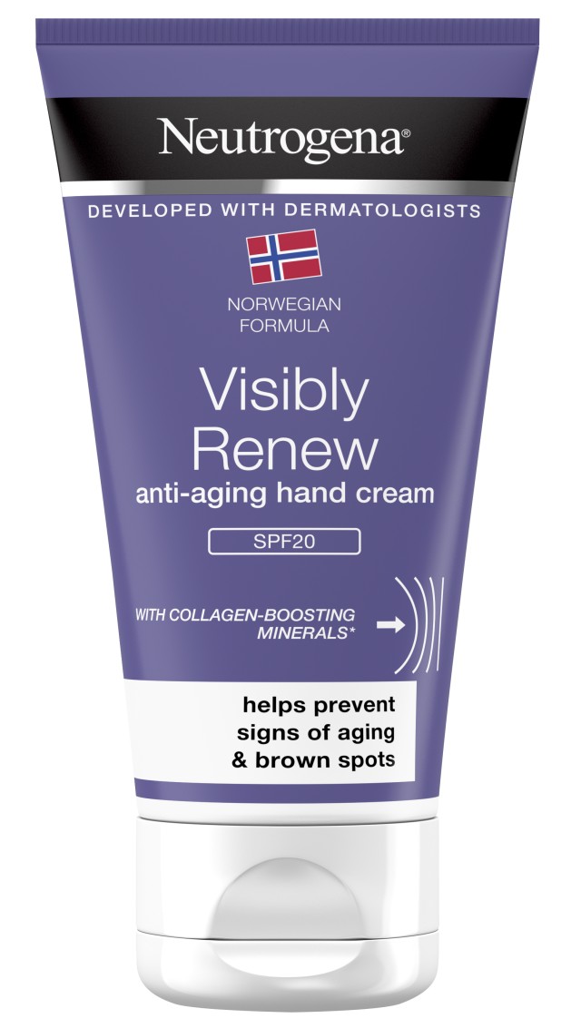 Neutrogena Visibly Renew Hand Cream SPF20 Kρέμα Χεριών 75ml