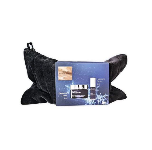 Institut Esthederm Set Intensive Hyaluronic Cream Κρέμα Προσώπου με Υαλουρονικό Οξύ 50ml + Intensive Hyaluronic Serum Oρός για Λείανση Ρυτίδων 5ml