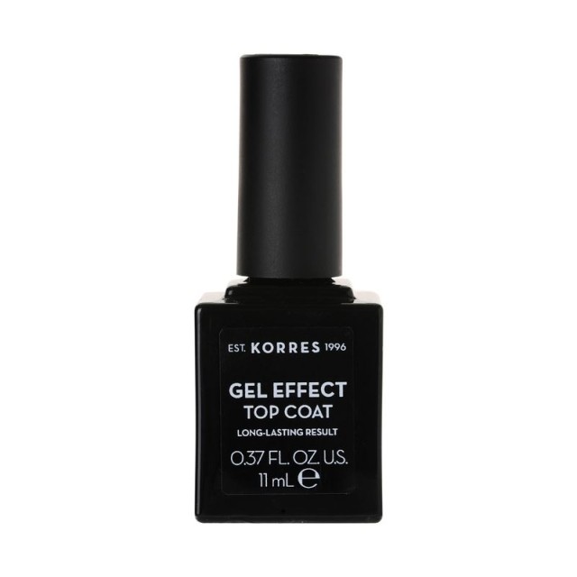 Korres Βερνίκι Νυχιών Gel Effect Nail Colour Top Coat 11ml