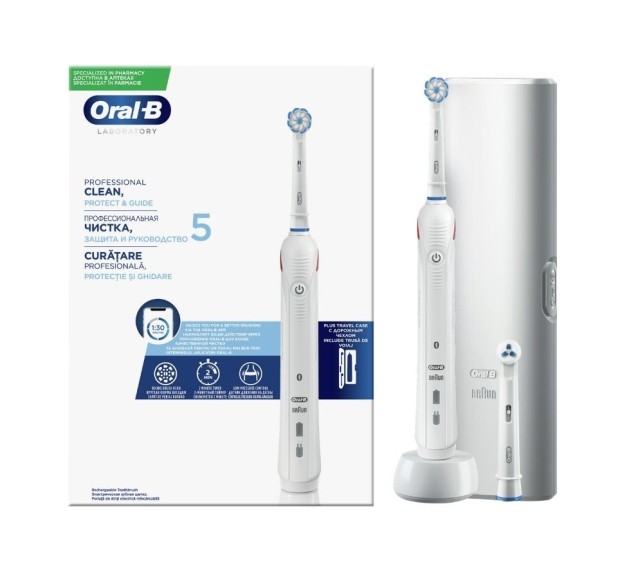 ORAL-B Professional Clean 5 Επαναφορτιζόμενη Ηλεκτρική Οδοντόβουρτσα 1τμχ
