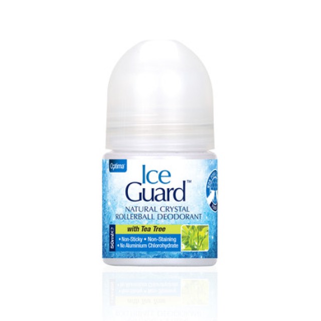 OPTIMA Ice Guard Rollerball Deodorant με Τεϊόδεντρο 50ml