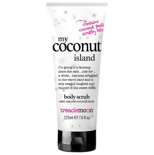 Treaclemoon My Coconut Island Body Scrub Κρέμα Απολέπισης Σώματος με Άρωμα Καρύδας 225ml