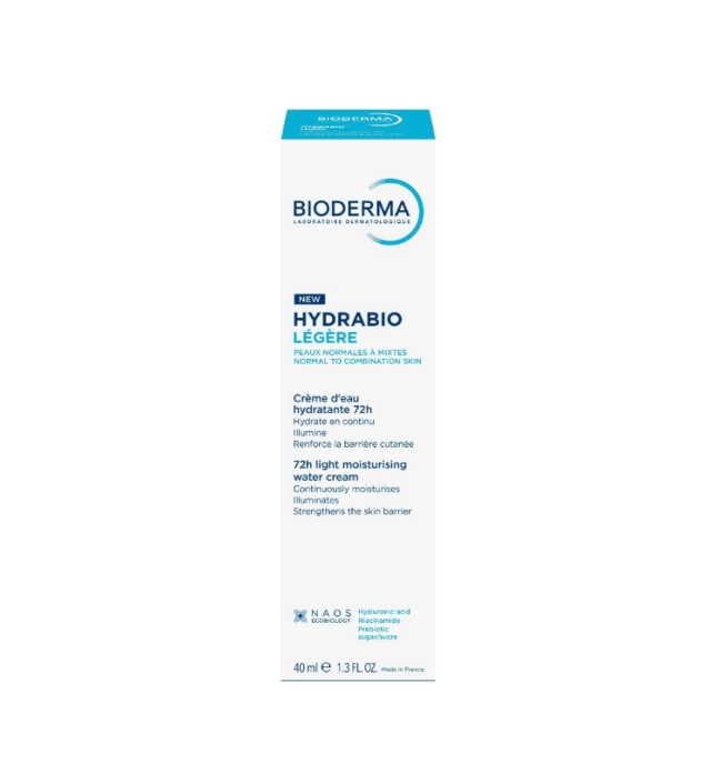 Bioderma Hydrabio Legere Water Cream Με Ελαφριά Υφή Για Κανονικό Έως Μικτό Δέρμα 40ml