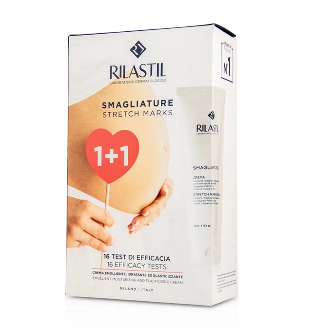 Rilastil Smagliature Stretch Marks Cream 200ml 1+1 Δώρο