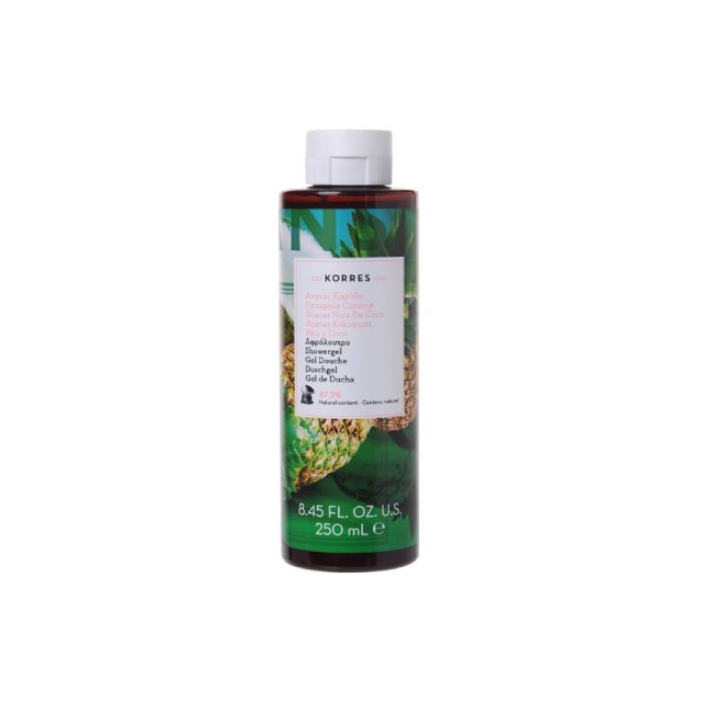 Korres Αφρόλουτρο Ανανάς Καρύδα 250ml