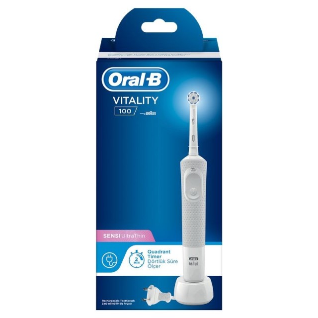 Oral-B Vitality 100 Box Ηλεκτρική Οδοντόβουρτσα 1τμχ