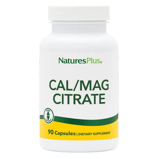 Nature's Plus CAL/MAG CITRATE with Boron, 90VCAPS