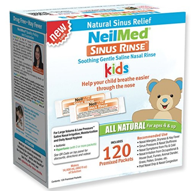 NEILMED SINUS RINSE 120 PREMIXED PAEDIATRIC SACHETS