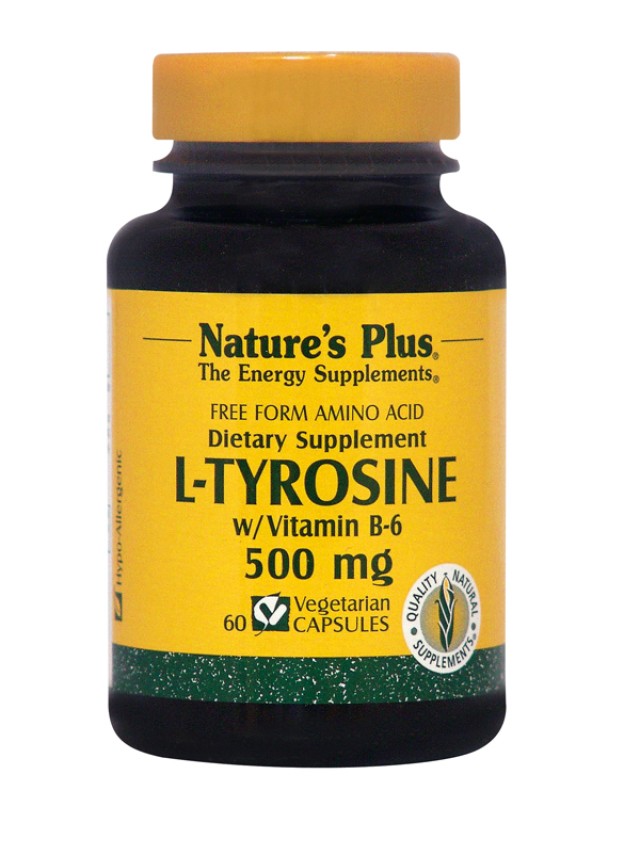 NATURE'S PLUS L-Tyrosine 500mg 60vcaps