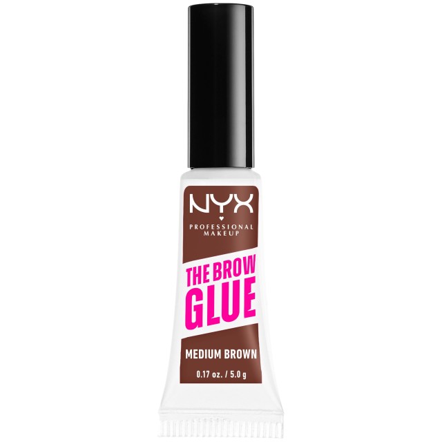 Nyx Professional Makeup The Brow Glue Instant Brow Styler 03 Medium Brown 5gr