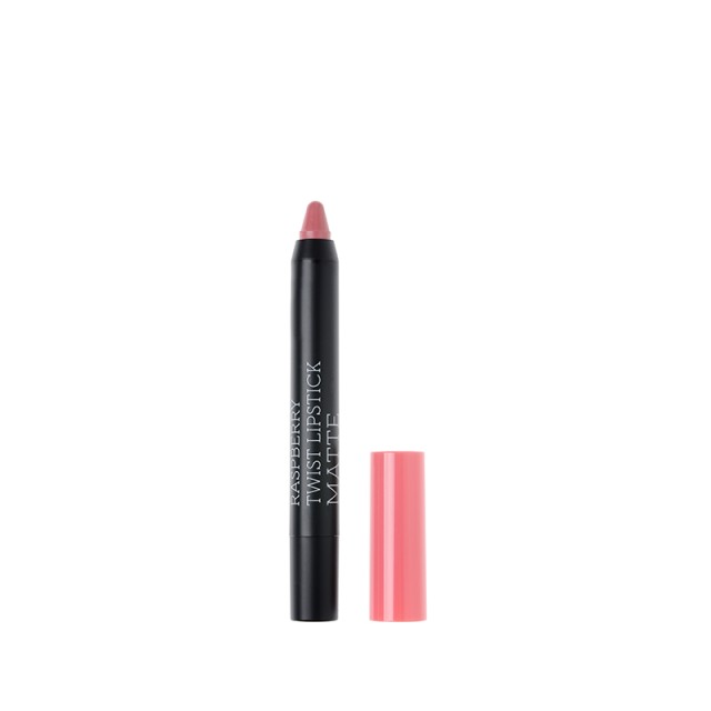 Korres Raspberry Matte Twist Lipstick Dusty Pink 1.5g