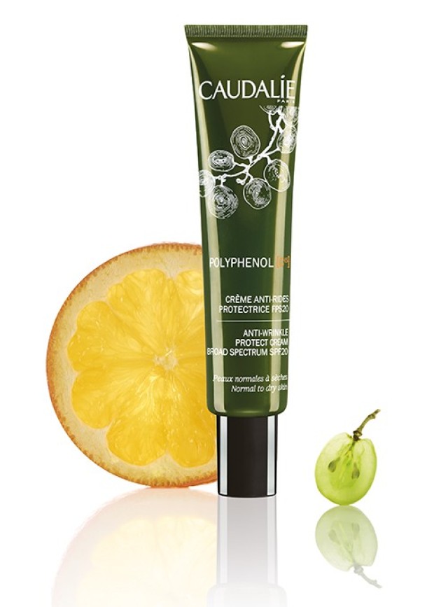 CAUDALIE POLYPHENOL (C15) Anti-Wrinkle Protect Cream Broad Spectrum SPF20 40ml