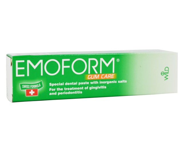 Emoform Gum Care Swiss Ειδική Οδοντόκρεμα με Ανόργανα Άλατα, 50m