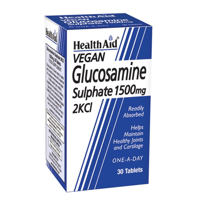 HEALTH AID GLUCOSAMINE SULPHATE 1500MG TABLETS 30'S