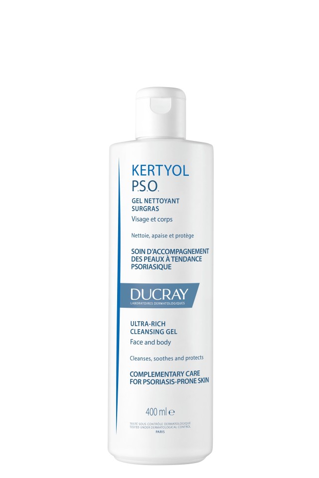 Ducray Kertyol PSO Gel Καθαρισμού Πρόσωπο-Σώμα 400ml
