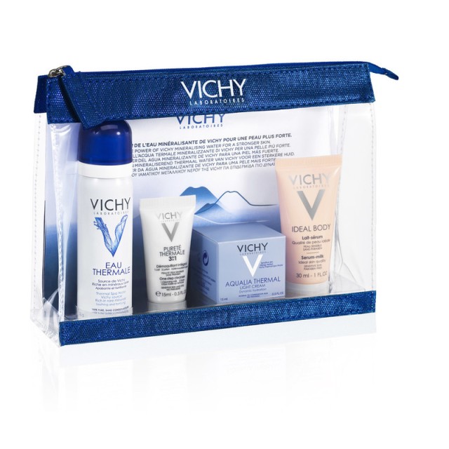 VICHY Aqualia Thermal Light Cream 15ml - Travel Set με προϊόντα σε ειδικό μέγεθος