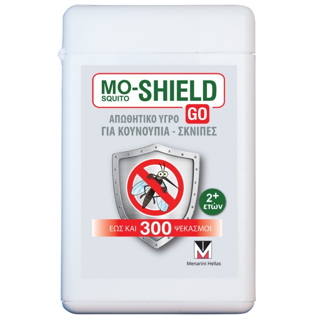 Menarini Mo-Shield Go Απωθητικό Υγρό Για Κουνούπια - Σκνίπες 2 Ετών+ Έως 300 Ψεκασμοί 17ml