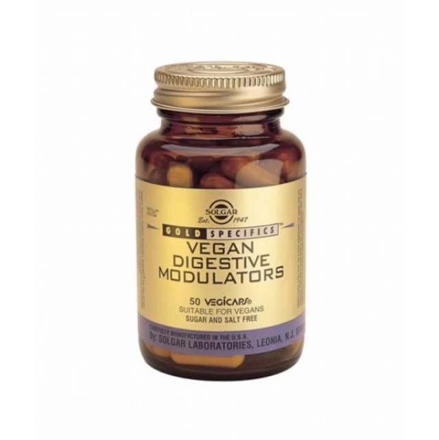 SOLGAR VEGAN DIGESTIVE MODULATORS 50VCAP